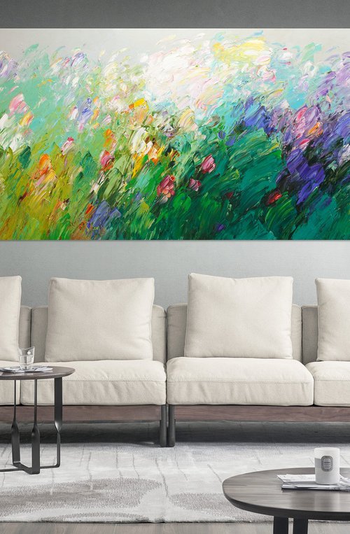 flowering grass by Khattin Valery