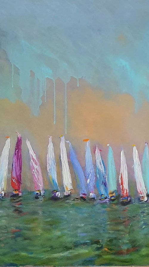 sea regatta Atlantic by Leo Baxiner