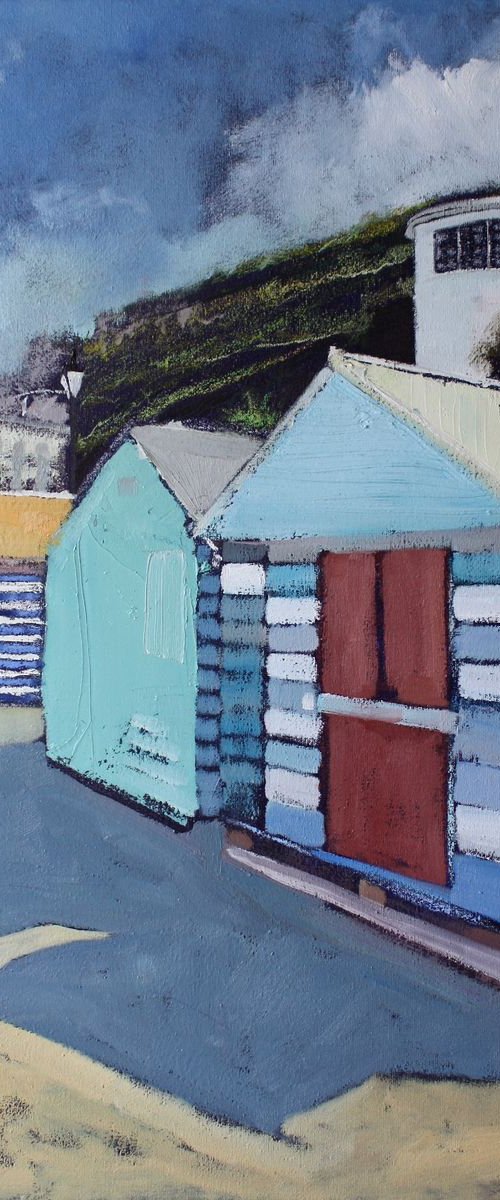 Cromer Beach Huts by Simon Jones