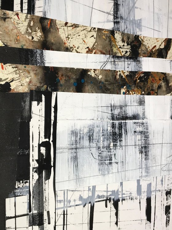 Falling Disjointed Collage