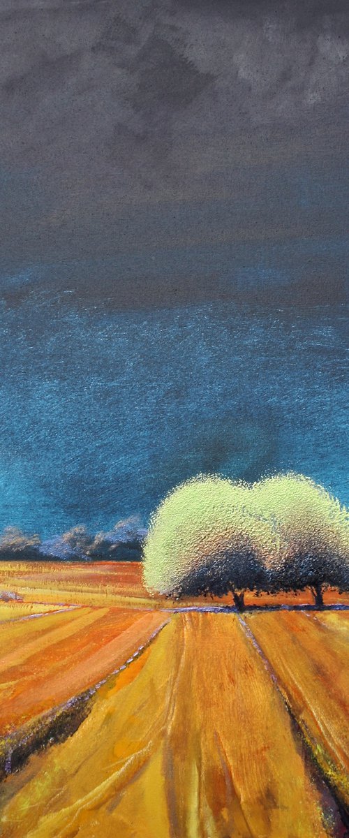 2 Trees High Summer by Simon Jones