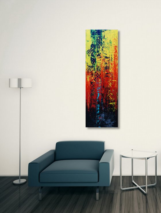 Color Rush VI (40 x 120 cm) (16 x 48 inches)