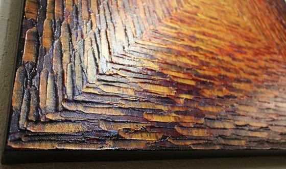 Large brasillant square gradient