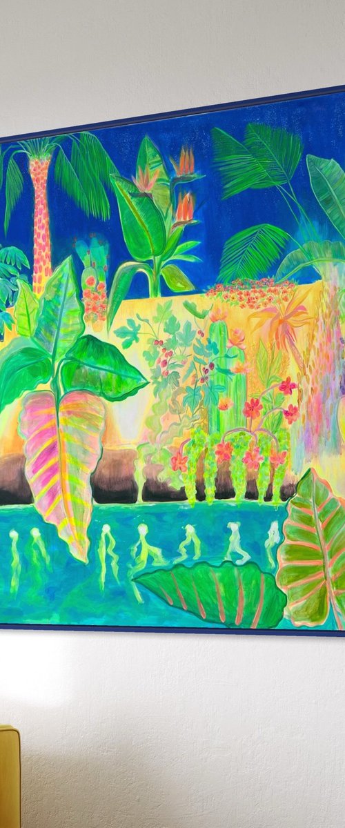 ‘Nightfall Glowpool’ by Kathryn Sillince