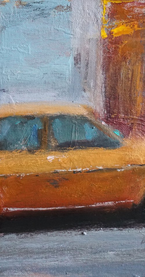 Renault 12 orange by Manuel Leonardi