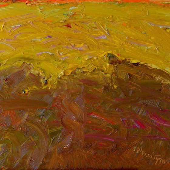 Red Bard. Evening Light