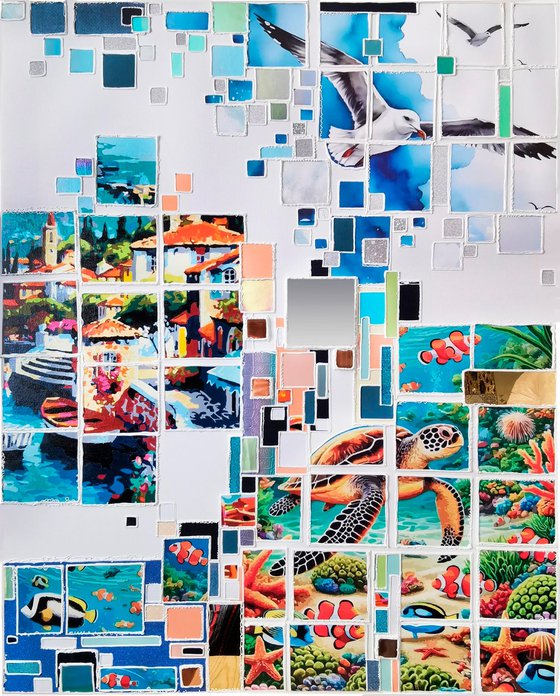 Mosaic of coastal dreams