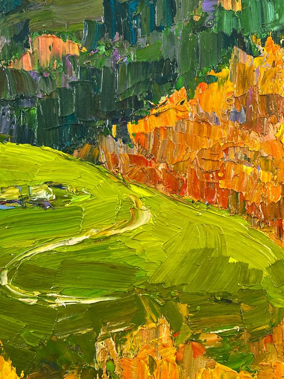 Autumn Mountain View
