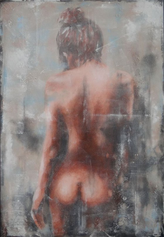 nude abstract (120 x 80 cm)