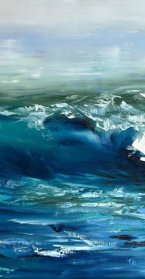Whispering wave by Valeria Ocean