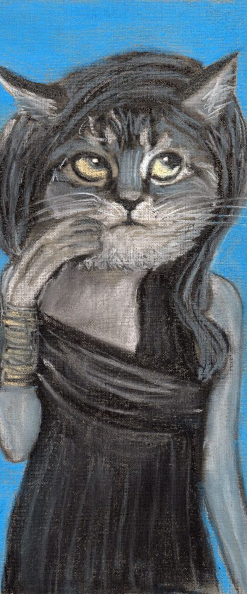 Coquette cat by Pavel Kuragin