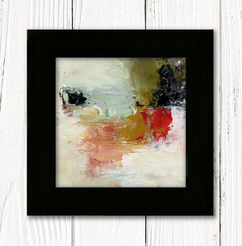Oil Abstraction 173 - Framed Abstract Painting by Kathy Morton Stanion by Kathy Morton Stanion
