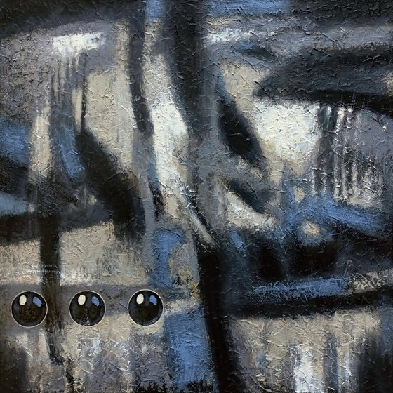 Grayscale Abstract Nuances