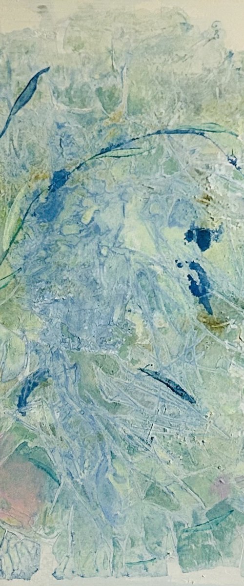 Magical Forest with leaves by Ryoko Minamitani