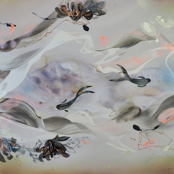 Stems of Water Diptych