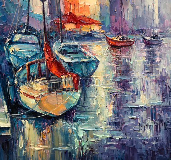 "Boats" by Artem Grunyka