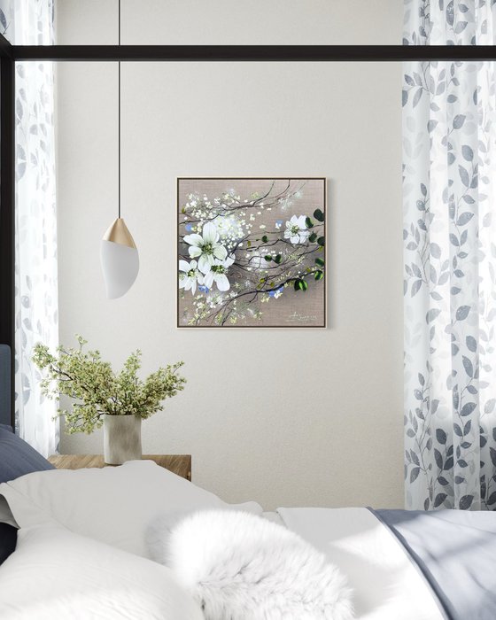White Blooms