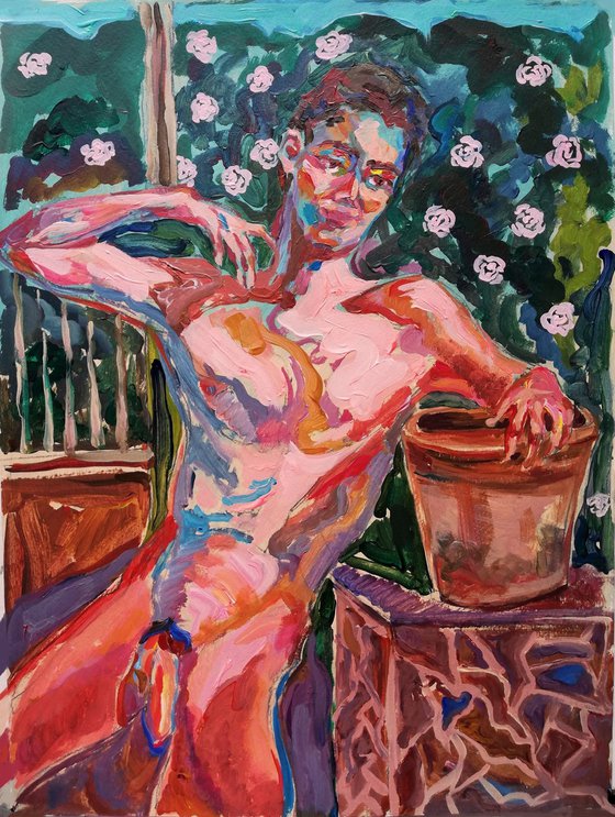In the Shade of Rose Garden