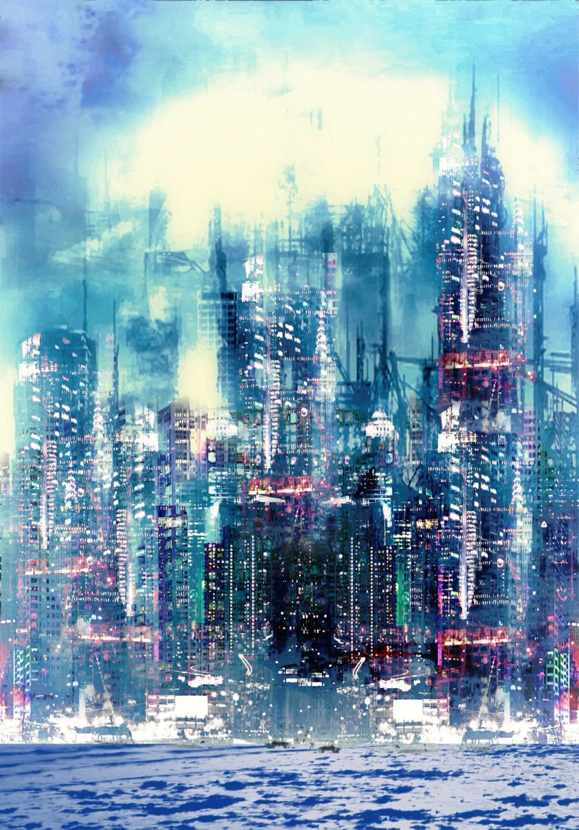 New City II by Neil Hemsley