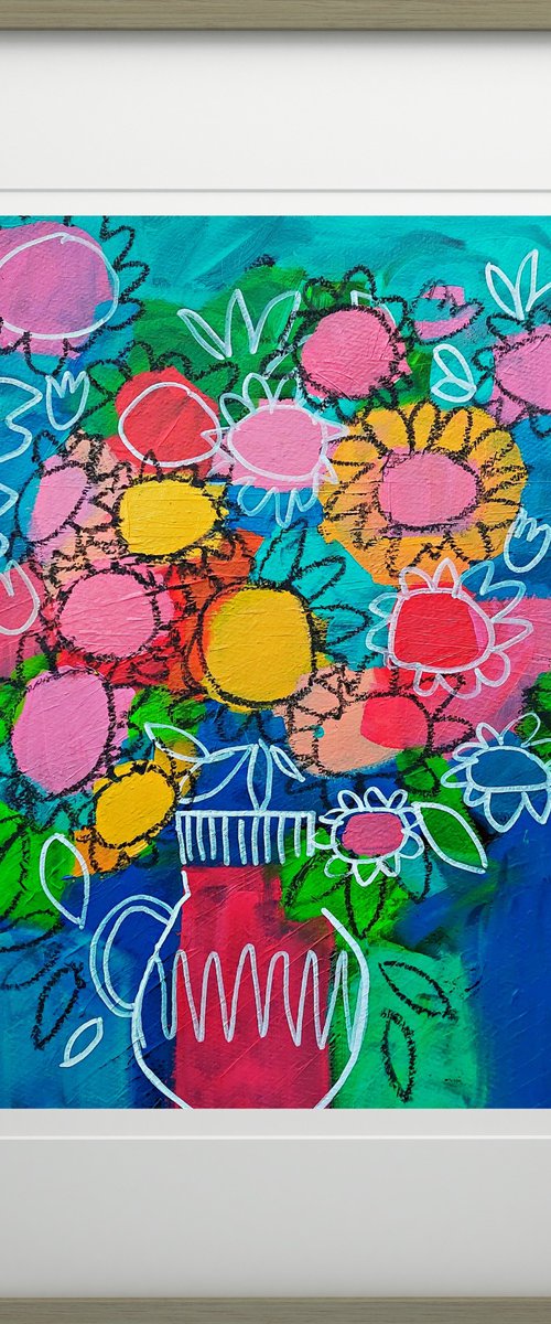 Summer Flowers IX by Jan Rippingham