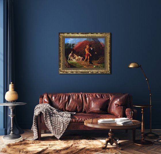 THE JUDGMENT OF PARIS by Yaroslav Sobol - (luxury home decor)
