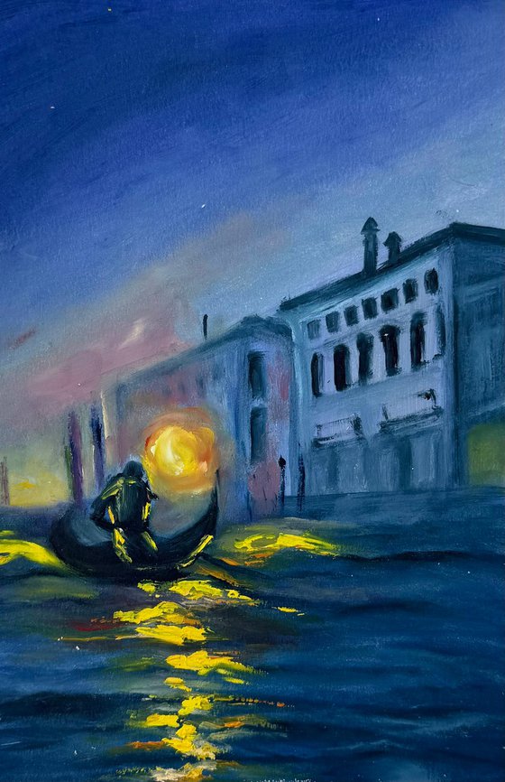Venice, Between Gold and Blue