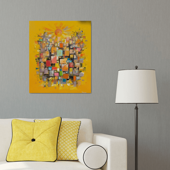 Sun Over the Mosaic City