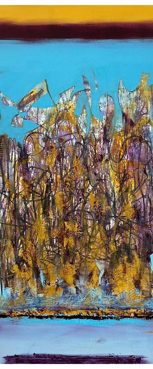 Gradations_36"X48" by Avinash Pise