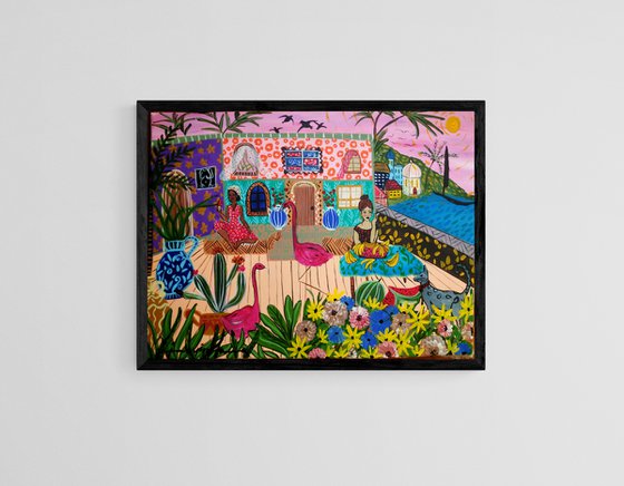 Tropico 2021 - original canvas painting