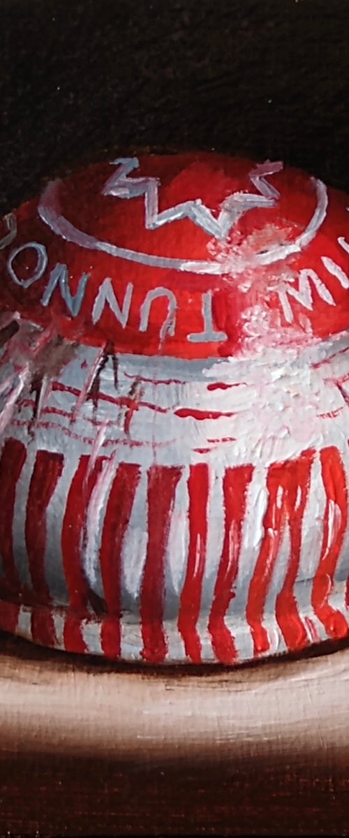 Little Tunnocks Teacake still life by Jane Palmer Art