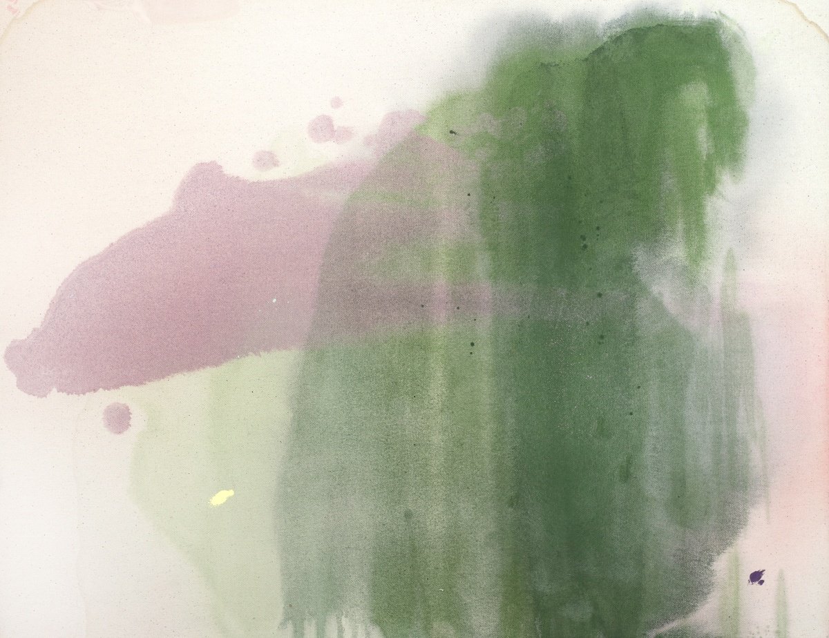 Organic Abstract Acrylic Painting By Melissa Mcgill, 26 X 20", Where You