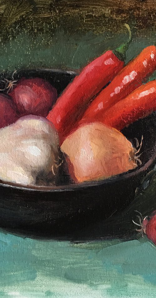 Kitchen Still Life #2 by Ling Strube