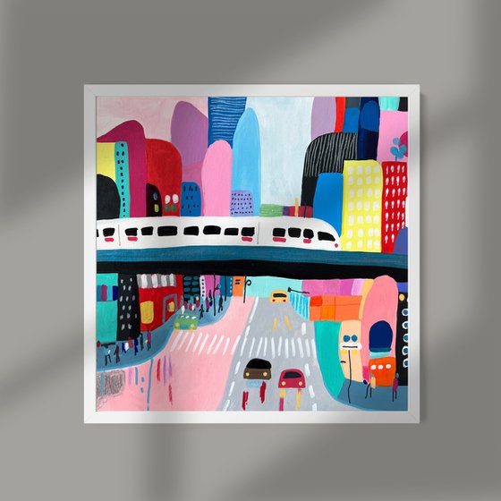 Bold Colorful Streets