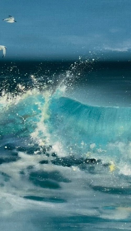 Big wave by Myroslava Denysyuk