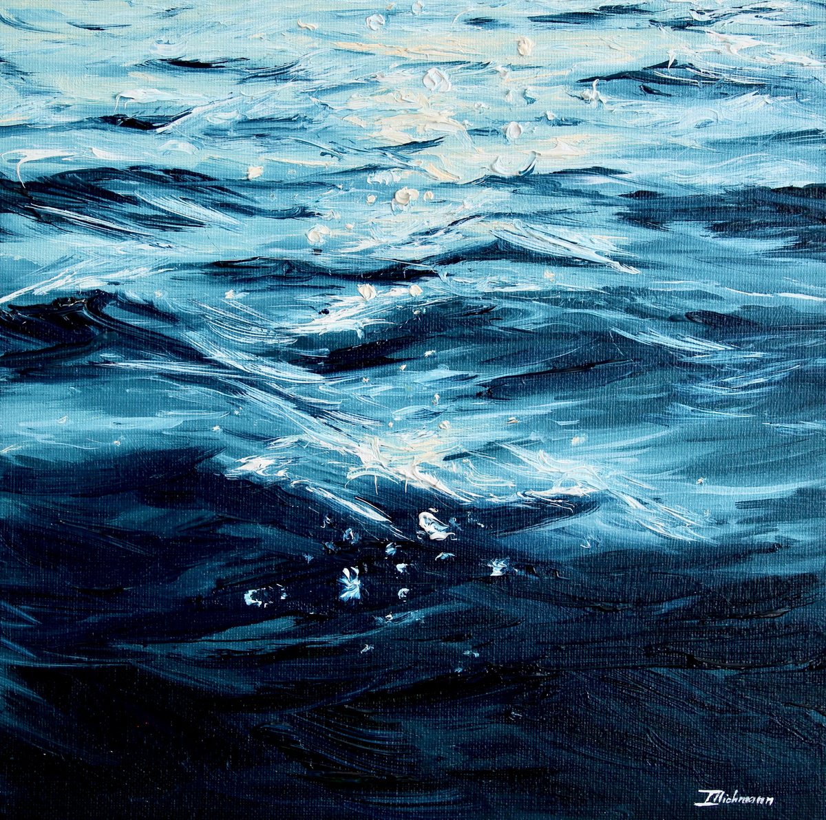 Water And Light By Liza Illichmann, 10 X 10, Artwork For Sale On Artfinder