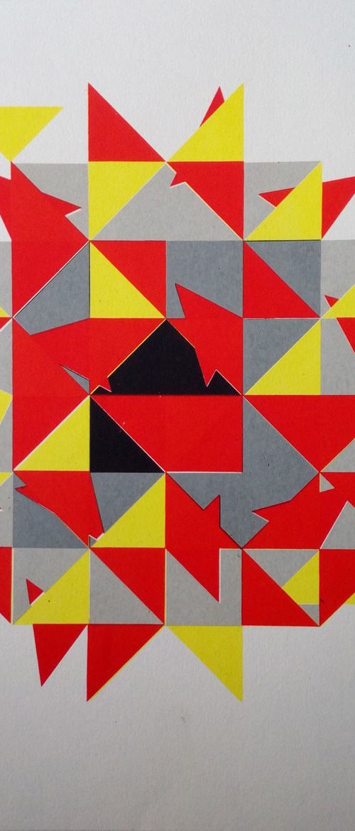 triangle composition I by Sara Radosavljevic