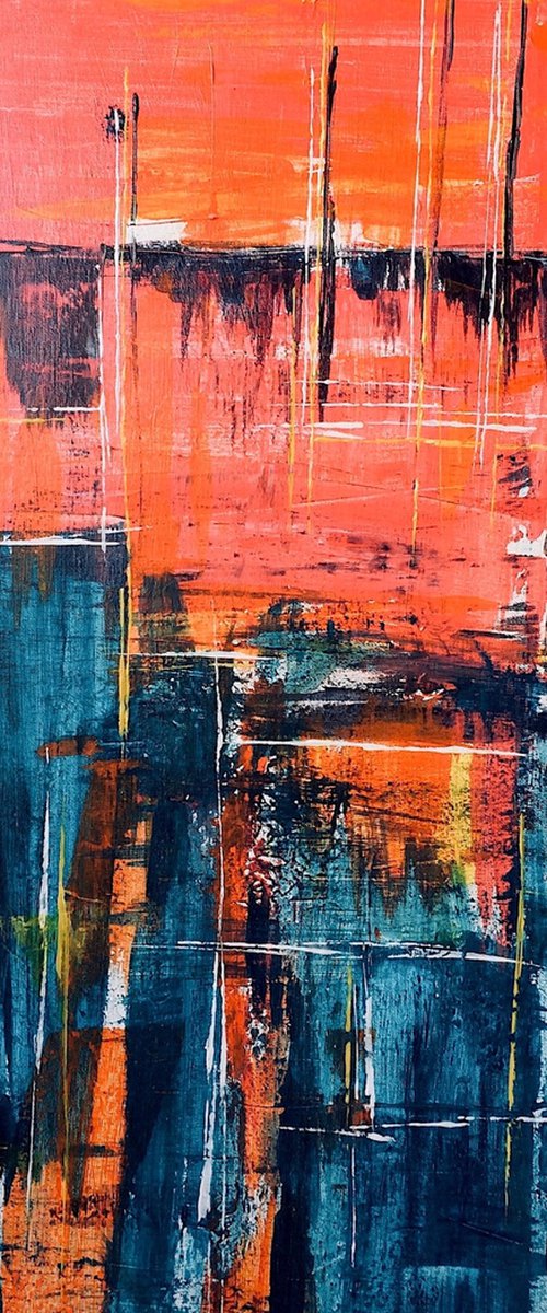 Unexpected Light 32x12 by Lil Nutter