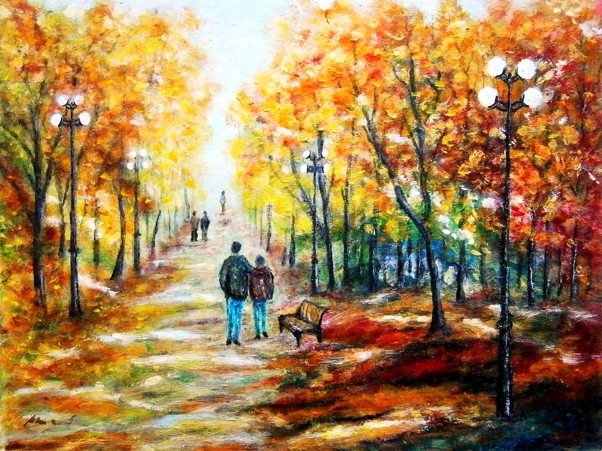 A walk in the park .. by Em�lia Urban�kov�