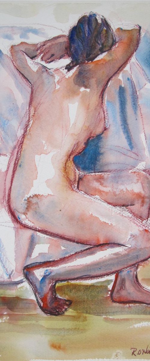 seated female nudes by Rory O’Neill