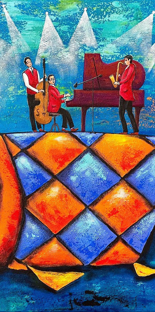 Jazz on fish by Ashot Petrosyan