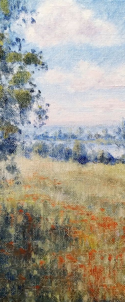 Noon by the river by Oleh Rak
