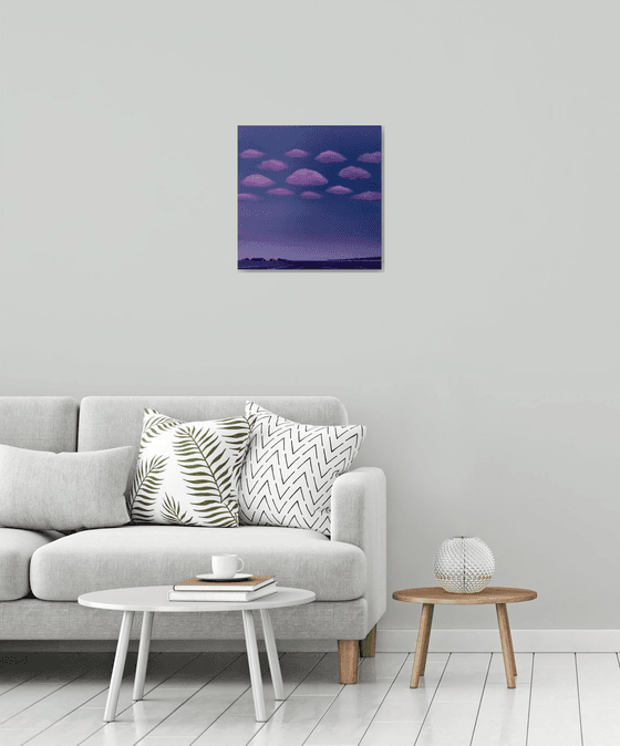 Purple clouds
