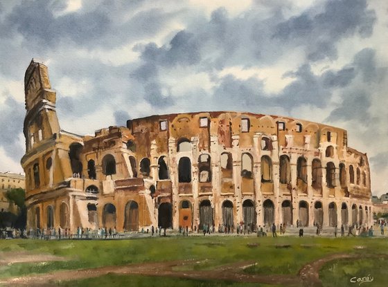 The Roman Colosseum