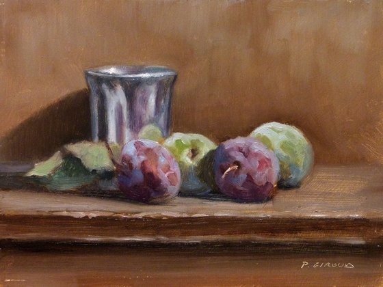 Plums and Goblet
