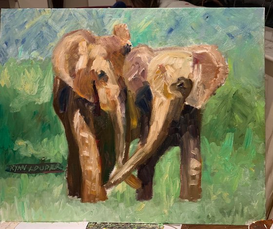 Two Elephants