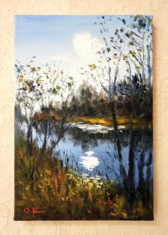 Impression. Autumn sun