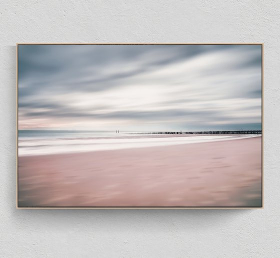 Dutch wooden breakwater