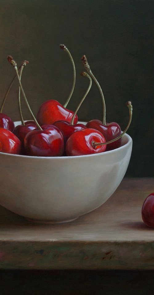 Cherries by Albert Kechyan
