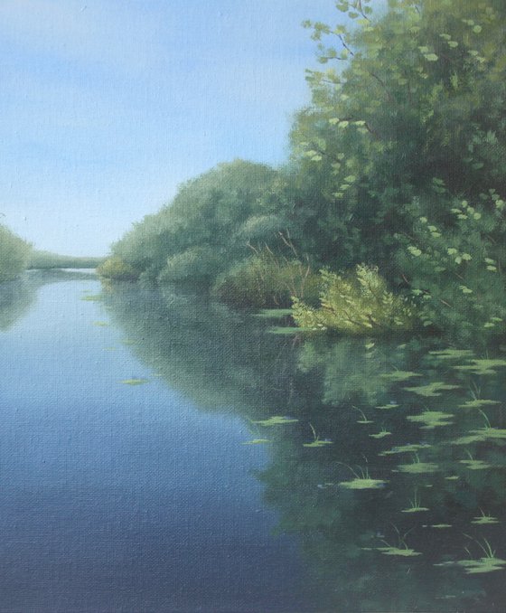 River Rother in the Summer