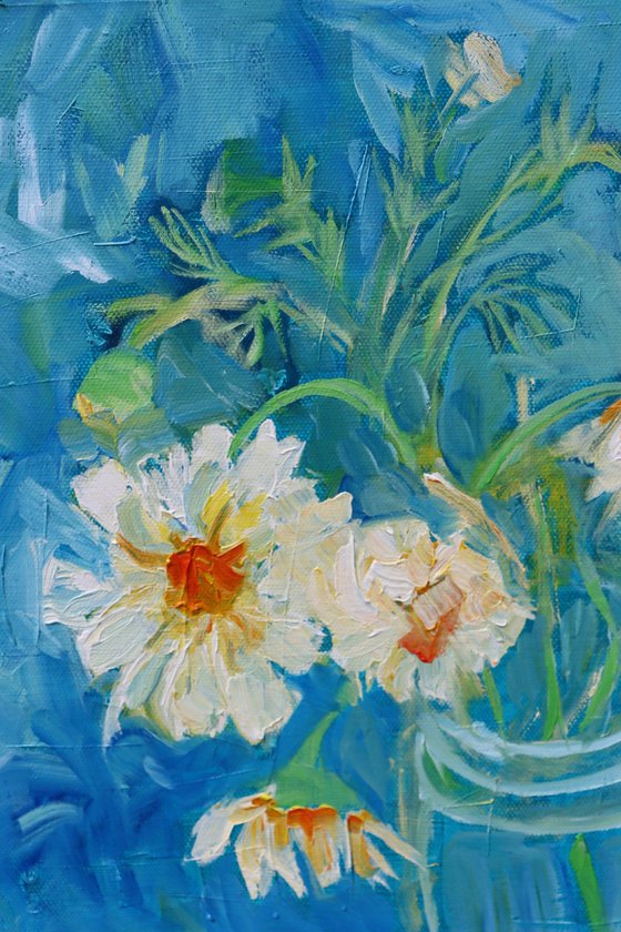 Spring Garden Flowers #3 Floppy Daisies